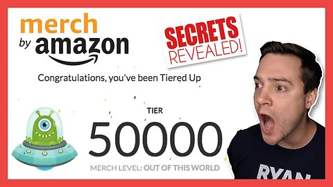 How a Self-Proclaimed Amazon Merch "MASTER" Reached Tier 50,000+ (REVEALED)
