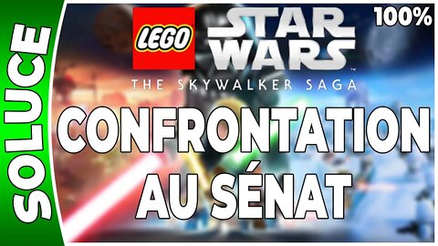 LEGO Star Wars : La Saga Skywalker - CONFRONTATION AU SÉNAT - 100% - Minikits et défis [FR PS5]