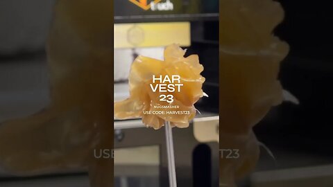 Harvest Season is finally here!Use code: Harvest23 at NugSmasher.com Rosin Made Simple©