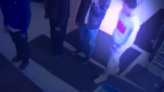 Surveillance video shows man stealing money from 77-year-old man standing in line at Cleveland gas station