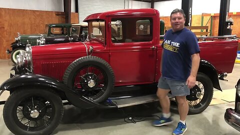 Ford Model A Deluxe Pickup model 66A review VERY RARE!