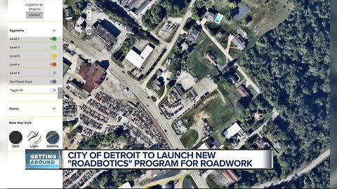 City of Detroit to launch new 'Roadbotics' program for roadwork