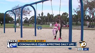 Coronavirus precautions in place at San Diego businesses