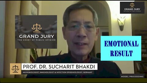 Grand Jury Day 4 Excerpt Featuring Prof Sucharit Bhakdi, Submitting Evidence, Emotional Result