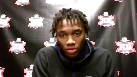 Kansas State Basketball | DaJuan Gordon Postgame Press Conference | Baylor 74, K-State 68