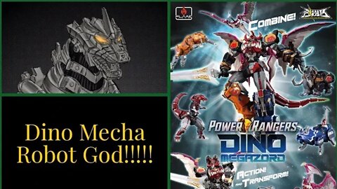 Dino Mecha Robot God!!!! Flame Toys Dino Megazord