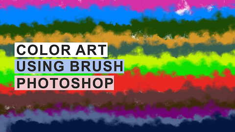 How to Create a Colored Background Using Brush in Photoshop