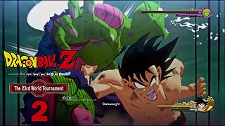 DBZ Kakarot DLC 5 - 23rd World Tournament - Part 2 - Goku Vs. Tien and GIANT Piccolo!