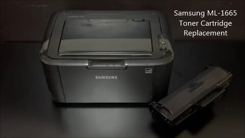 Samsung ML 1665 Toner Cartridge Replacement