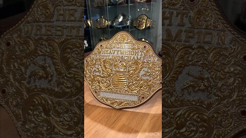 I Bought The Brand New WWE Shop Big Gold Crumrine Belt! #shorts