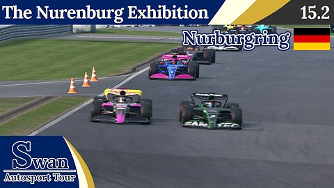 The Nurenburg Exhibition from the Nurburgring・Round 2・The Swan Autosport Tour on AMS2