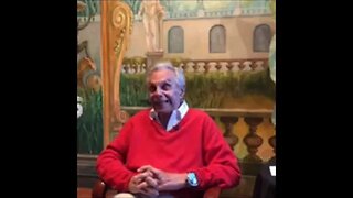 Mort Sahl Takes Question About Ted Cruz