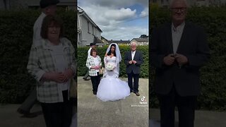 Bride and grand parents