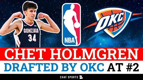 BREAKING: Thunder Select Chet Holmgren With #2 Overall Pick In 2022 NBA Draft | Instant Reaction