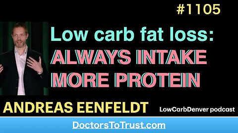 ANDREAS EENFELDT a | Low carb fat loss: ALWAYS INTAKE MORE PROTEIN
