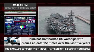 US warships have been bombarded by suspected Chinese espionage via drones over the past five years