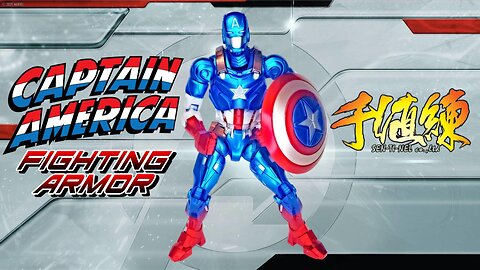 Captain America Fighting Armor - Sentinel Diecast Action Figure Review