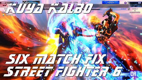 Kuya Kalbo Six Match Fix Street FIghter 6: 05-11-2024 Part 2