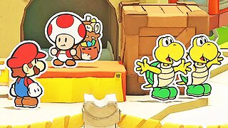 Paper Mario The Origami King #06: Botas de Ferro e o Templo Vellumental