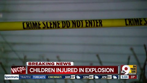Two children injured in Oxford explosion