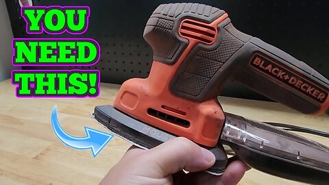 What You Need To Know About This Black+Decker Sander!