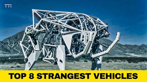 ✅ 8 STRANGEST VEHICLES EVER ON EARTH 🌍🔥