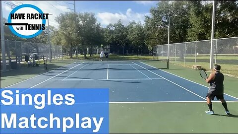 Singles Matchplay post AM practice drills