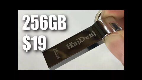 HujDenj Metal 256GB USB 2.0 Flash Memory Drive with Key Ring Review
