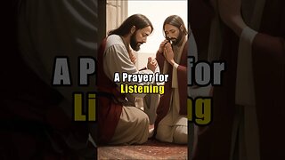 A Morning Prayer for Listening ￼#jesuschrist #christianity #short