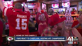 Chiefs fans react with 'high emotions' to win over Texans