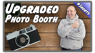 Building an Upgraded Photo Booth & Video Table #YouTube #Shorts