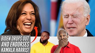 BREAKING! Biden DROPS OUT & Endorses KAMALA HARRIS For President