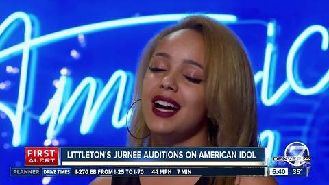 Littleton teenager Jurnee Weathers audition on American Idol