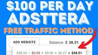 how to earn Money with adsterra direct link | make $40 per day using adsterra direct link