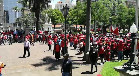 SOUTH AFRICA - Durban - Abahlali baseMjondolo movement SA march (Videos) (TqA)