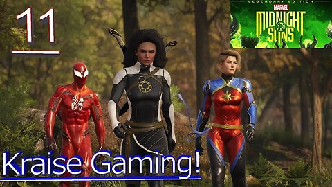 Ep:11 - Friendships Begin To Bloom! - Marvel's Midnight Suns - Dark Playthrough - By Kraise Gaming