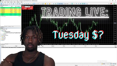 A Day In The Markets Of An Unprofitable Trader: Tuesday Trades...