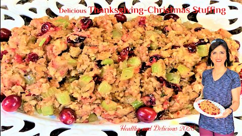 Delicious Thanksgiving-Christmas Stuffing