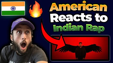 American Rapper REACTS To Indian Rap! - KR$NA - SAY MY NAME (DISS?)