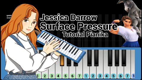Jessica Darrow - Surface Pressure (Encanto) Melodica/Pianika Tutorial