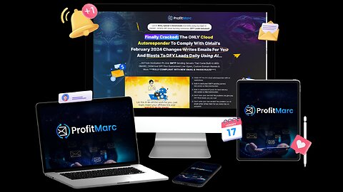 ProfitMarc AI Review_ AI WILL WRITE EMAILS For You In Just 1 Click (NO Spam & Restrictions)