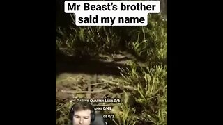 Mr Beast’s Brother said my name! #shorts