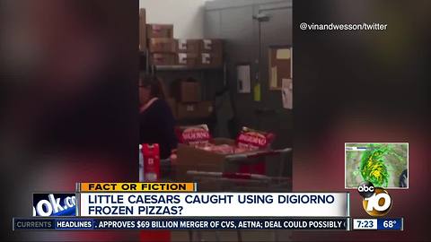 Little Caesars serving Digiorno pizzas?