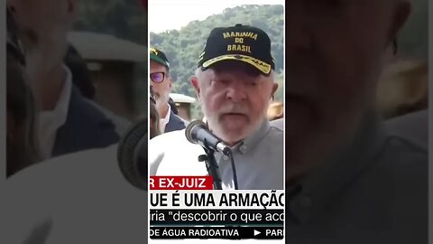 Lula fala que é armação do Moro, ameaças que sofreu @shortscnn #shortscnn