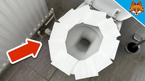 THAT is why you should NEVER put Toilet Paper on the Toilet Seat💥(IMPORTANT)🤯