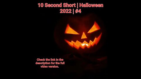 10 Second Short | Halloween 2022 | Halloween Music #Halloween #shorts #halloween2022 #4