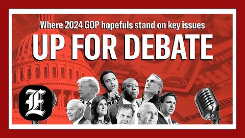 Up for Debate: Trump, DeSantis, and 2024 GOP hopefuls' stance on spending and debt