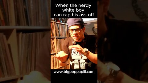 When the nerdy white boy can rap his ass off 🤓