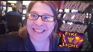 🔥Fire & Light 💡BONUS ROUND WIN with Holly Does Slots! Slot Ladies