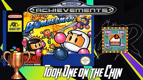 Trofeu/Conquista: Took One on the Chin (Toma uma no queixo) Super Bomberman (SNES)